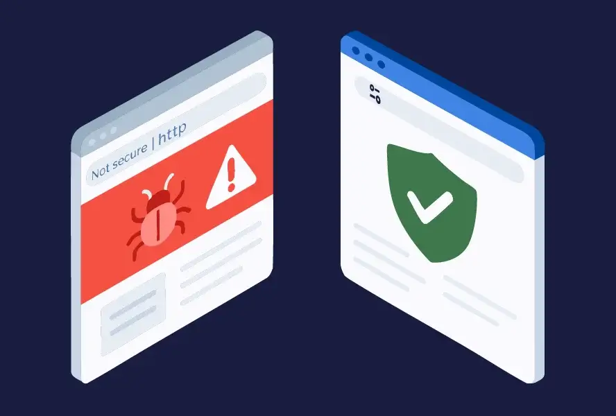 Small business owner holding his head in frustration after his website went down.